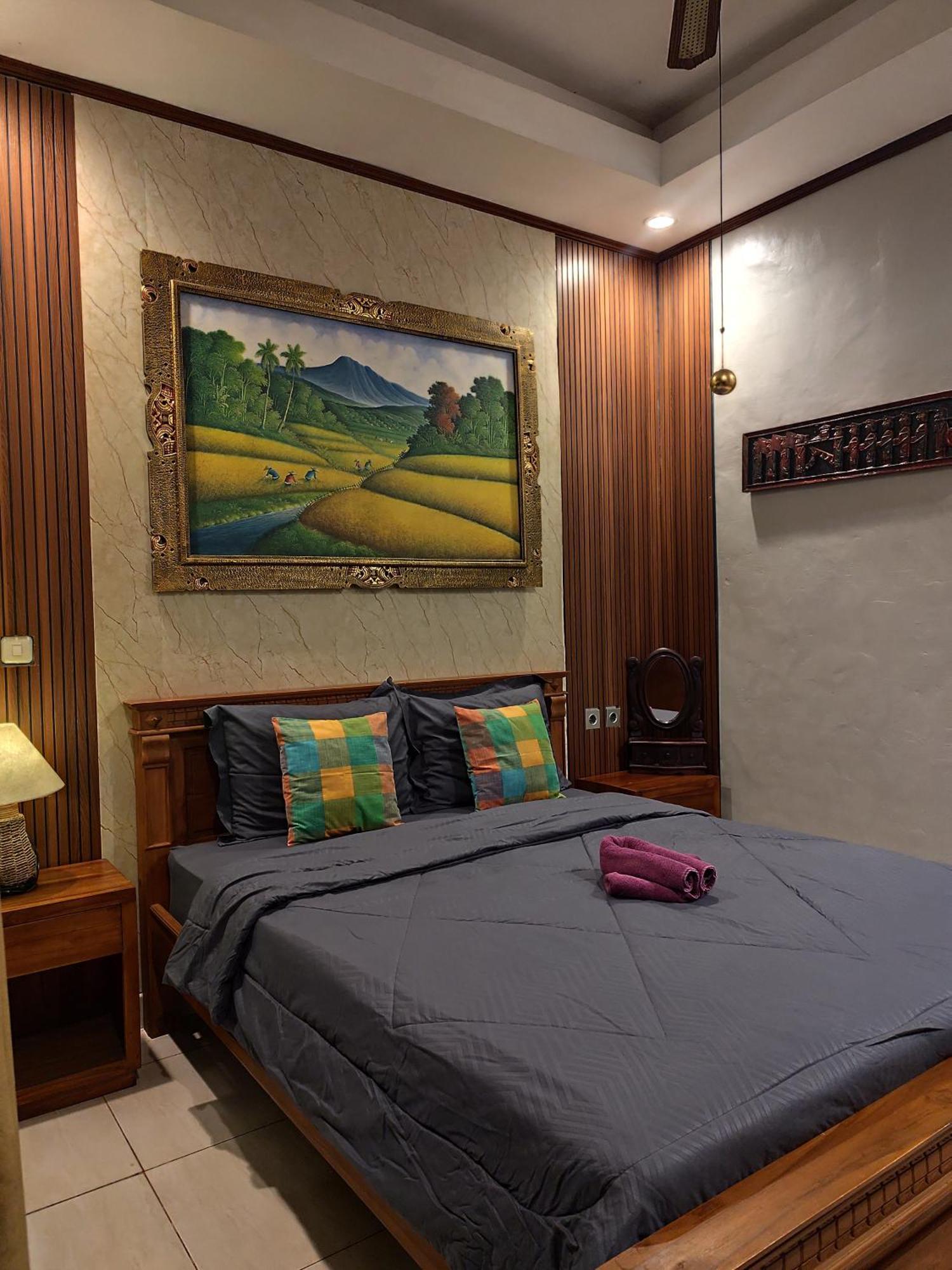 Geriya House Daire Ubud Oda fotoğraf